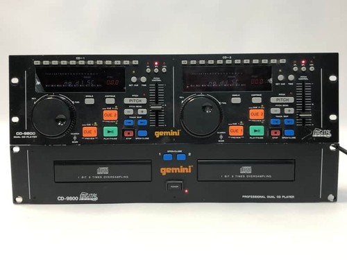 Gemini CD-9800 Dual CD Player with digital output