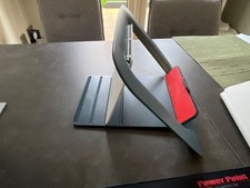 Leitz Ergo Cosy Adjustable Laptop Stand Velvet Grey 64260089