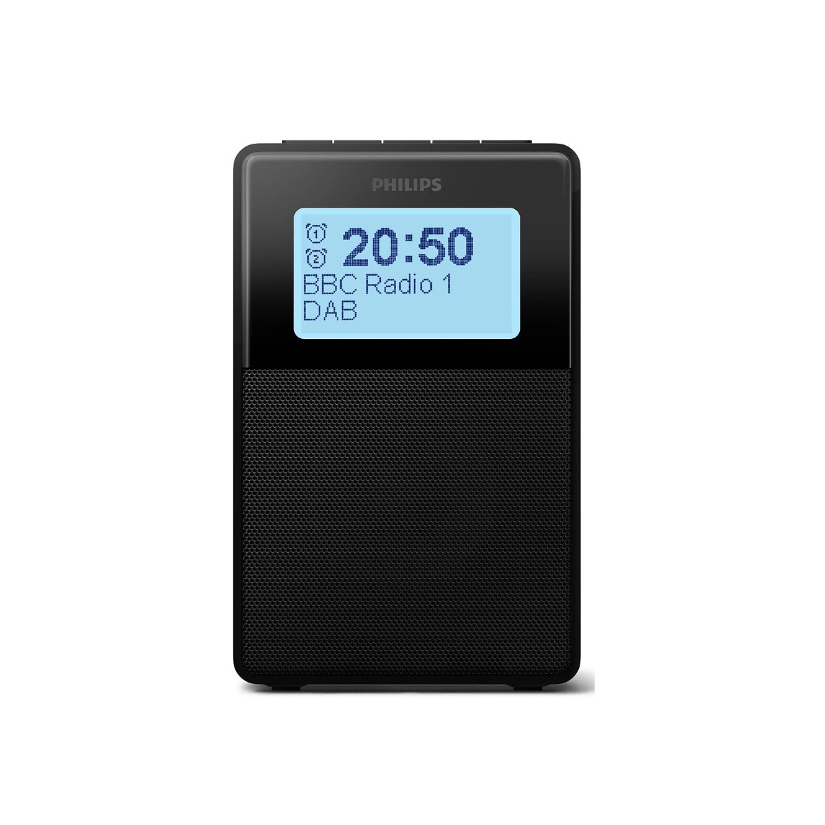 Radio-réveil numérique TAR5100/10 avec double alarme programmable pour couple