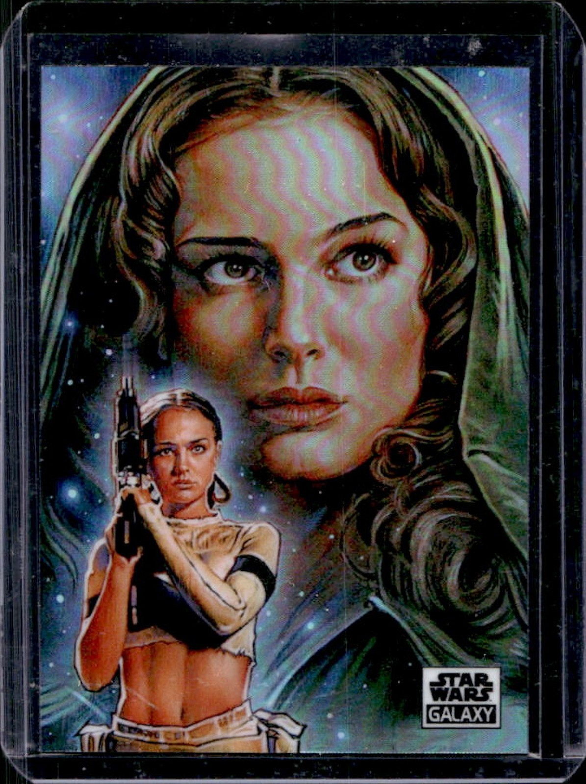 2021 Topps Chrome Star Wars Galaxy Padme Amidala Refractor #40