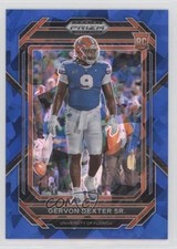 2023 Panini Prizm Draft Picks Blue Ice Prizm 84/99 Gervon Dexter Sr #193 13px