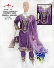 Traditional Embroidery Kurti set for women and girls/Girls Party wear kurti set