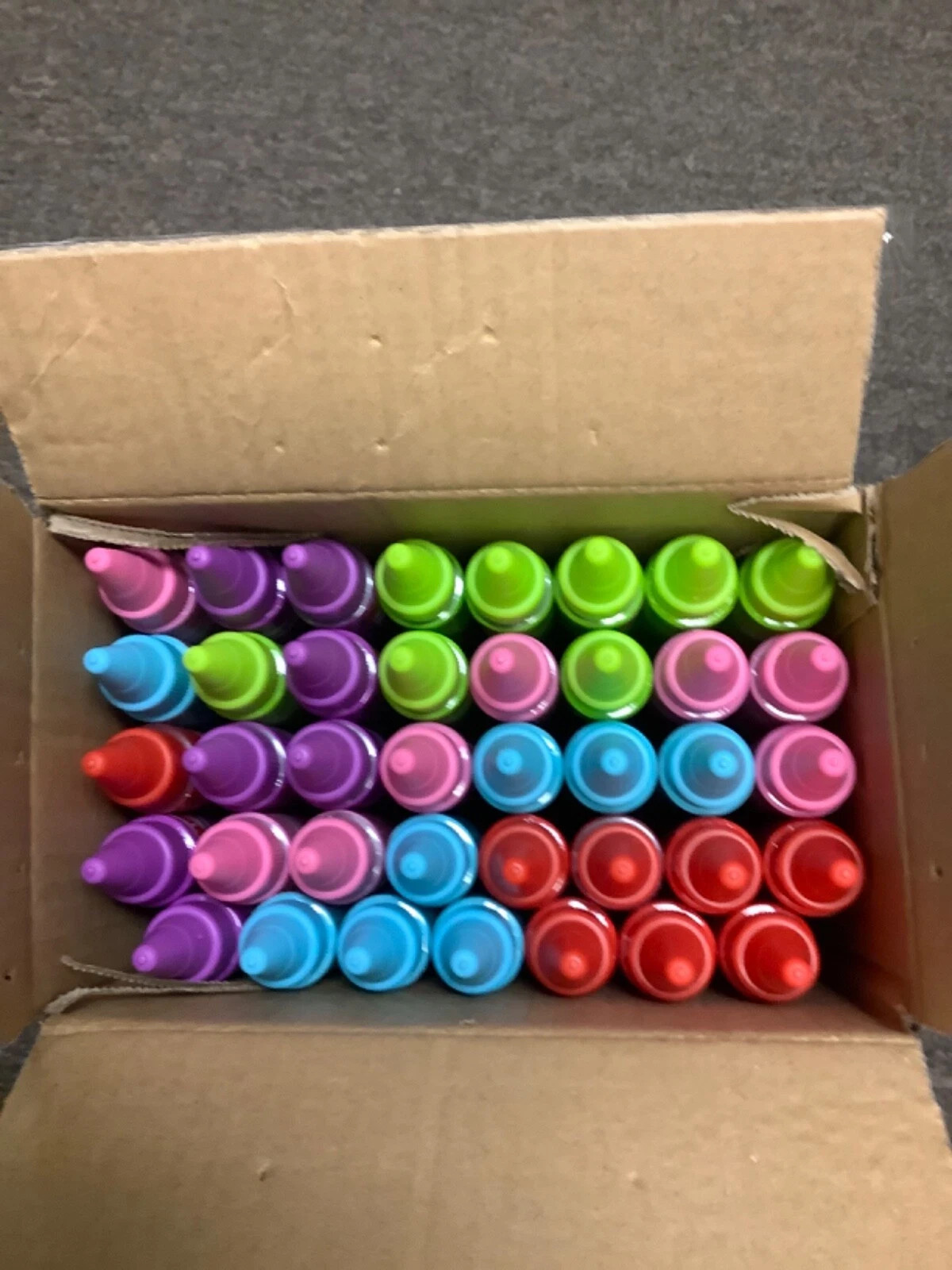 Crayola Body Wash Pens Assorted Colors - New Box of 39 Pens 5 Scents Free Ship!