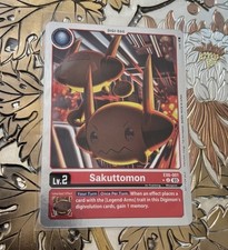 Digimon Card Game Sakuttomon Box Topper Foil EX6-001