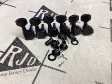 Black Tuners Tuning Keys Pegs Inline Right