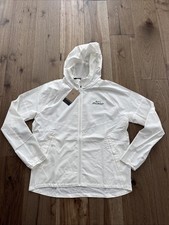 NEW NWT Nike Mens Medium Flash Water-Repellent Running Jacket Sail IB3770-133