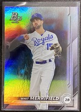 2019 Bowman Platinum #86 Whit Merrifield - Kansas City Royals