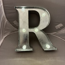 LIGHT UP LETTER R 8  ALPHABET R