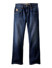 Cinch Western Jeans Boys Slim Fit Straight Dark Wash MB16741006