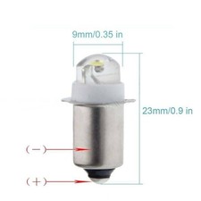 LED P13.5S PR2 Taschenlampe Birne Ersatzbirne DC 3V 4.5V 6V Torch Licht Birne
