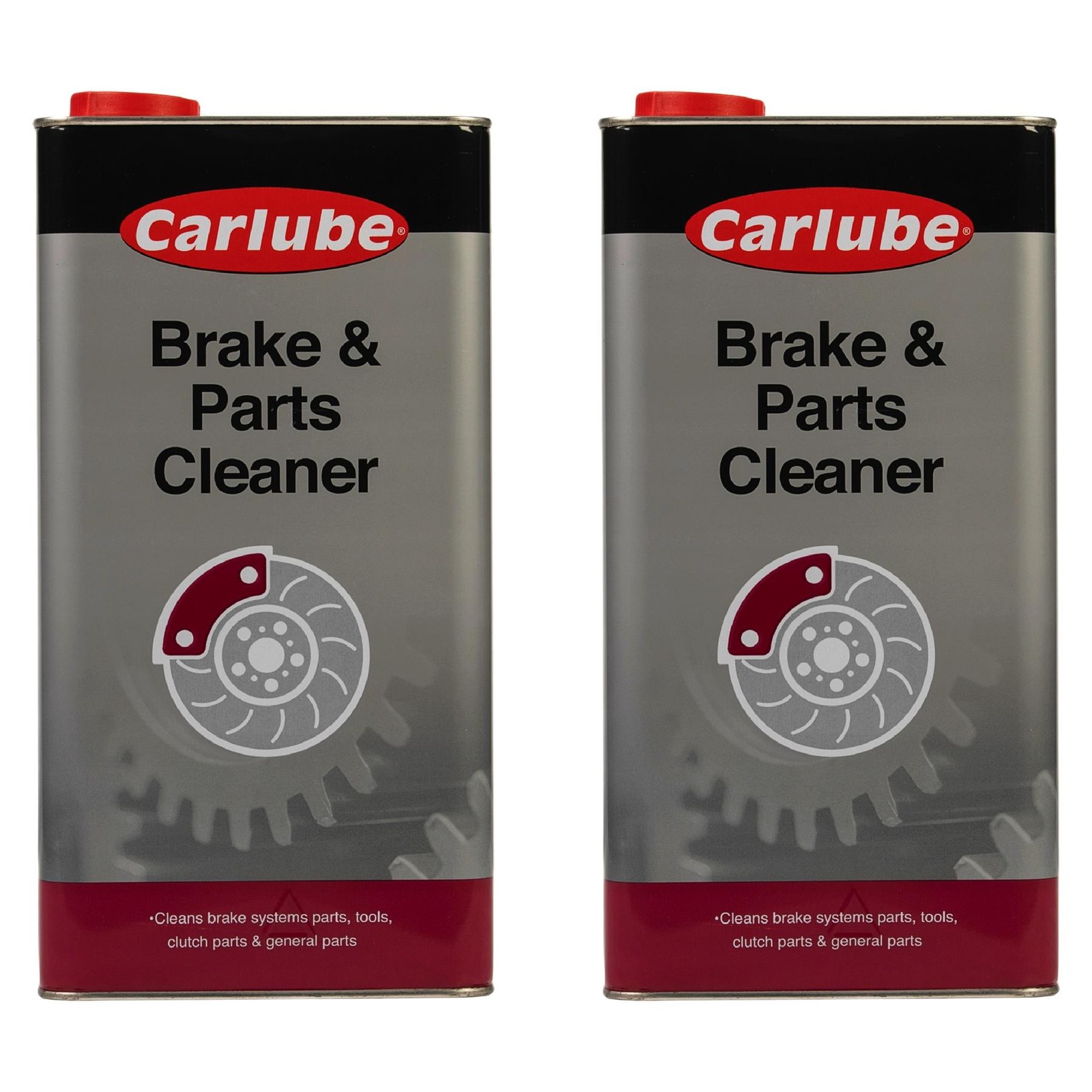 Carlube Brake Cleaner Car Degreaser Dissolves Grease Oil Grime 5L x2 10L