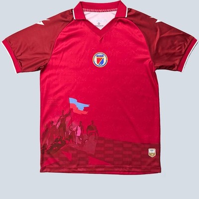26/27 Herren Trikot Haitianer Home Away Kurzarm Freizeit-Sporto Shirt