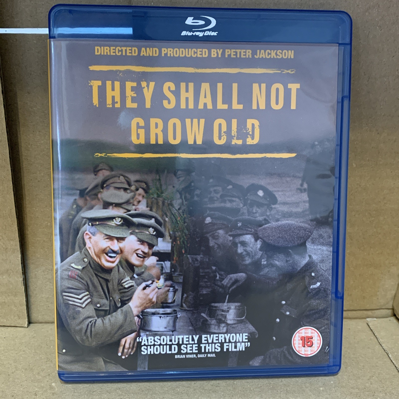 They Shall Not Grow Old  Bluray