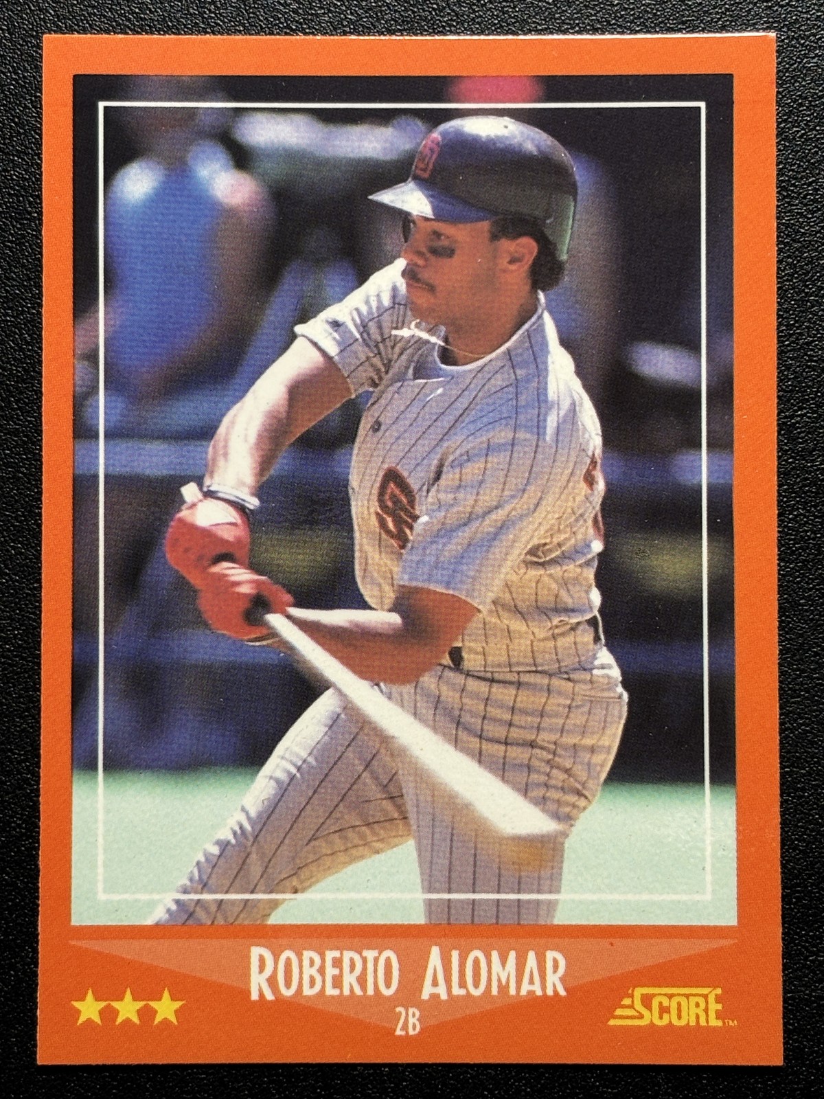 1988 Score Rookie & Traded Glossy #105T Roberto Alomar RC San Diego Padres
