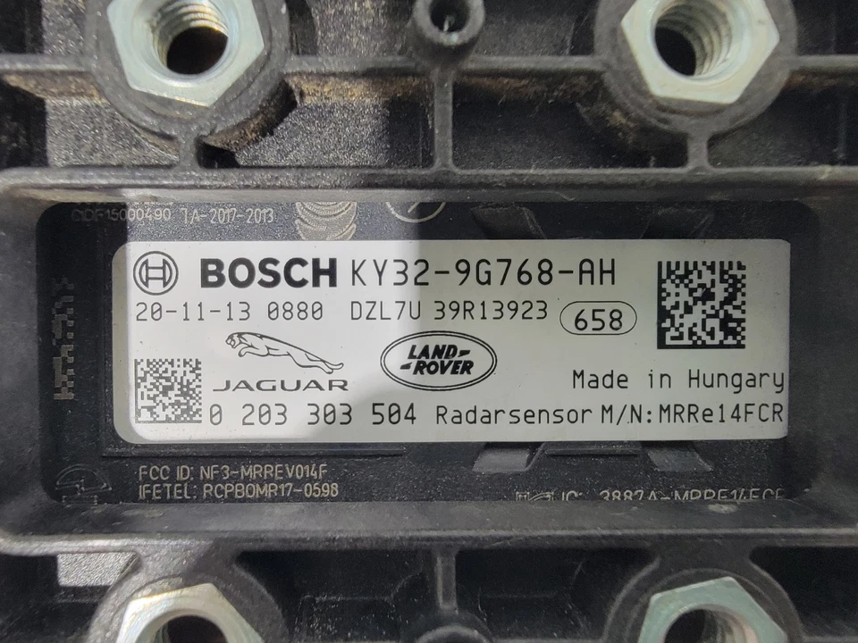 Sensor de control de crucero OEM 2022 2023 22 23 Jaguar XE Bosch KY329G768 Foto 4 de 4