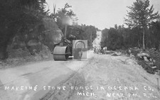 Road Construction Steam Roller Shelby Michiga...