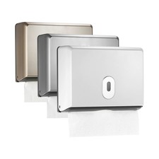 Wall-mounted Bathroom Tissue Dispenser Tissue Box Holder For Multifold Pape ROZL