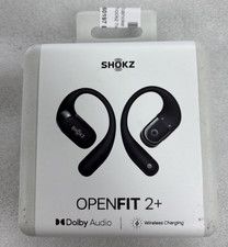 New Shokz OpenFit 2 Plus Open Ear True Wireless Earbuds black - SEALED