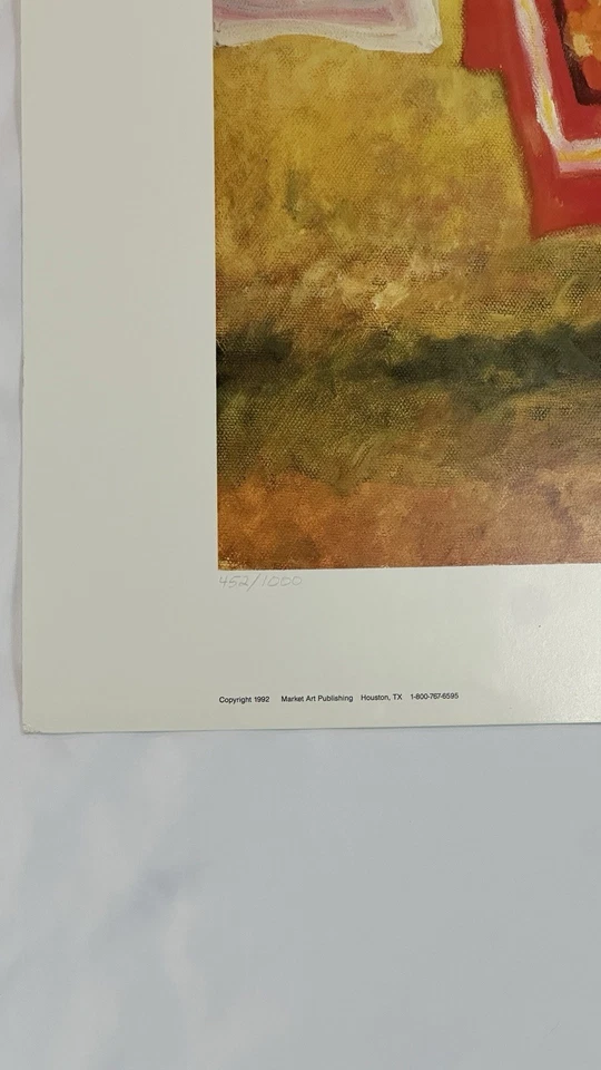 Country Quilt Arthello Beck Jr 签名限量版 452/1000 带真品证明 — 第 4/4 张图片