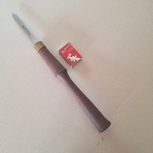 Robert Sorby HSS 1/8" Diamond Parting Tool Wood Turning Chisel 