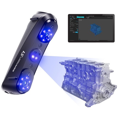 Creality 3D Scanner Sermoon S1 1+7+34 Blue Laser Handheld Scanner