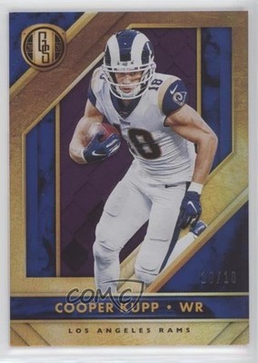 2020 Panini Gold Standard Violet 10/10 Cooper Kupp #82 m1k