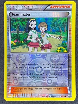 Pokémon Teammates Reverse Holo 141/160 PRC Primal Clash NM