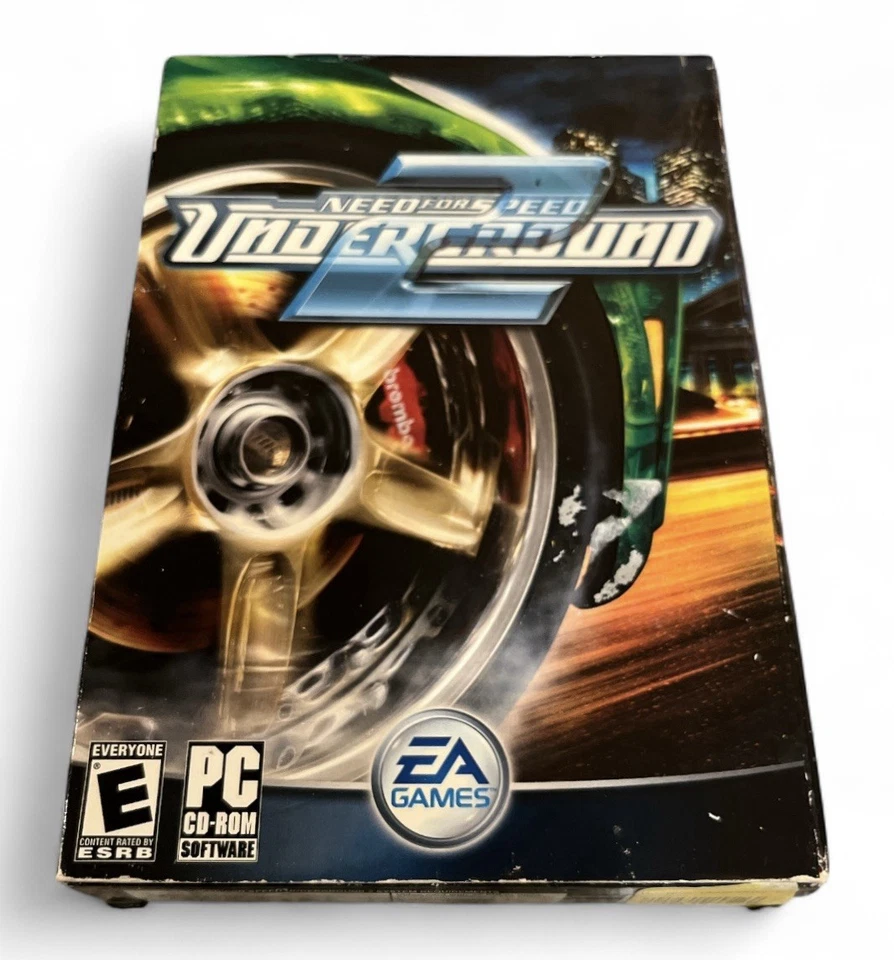 Need for Speed: Underground 2 PC Game (2-Disc CD-ROM)  In Box w/ Serial Key - Image 3 of 4