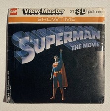 View-Master SUPERMAN THE MOVIE - J78 - 3 Reel Set Booklet V1