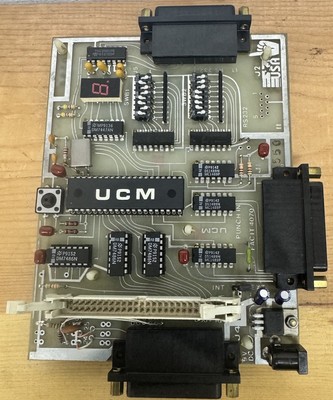 UCM BTR RS232 RS232C BOARD PUNCH IN  BOARD FACIT 4070  IKEGAI FX20 CNC LATHE