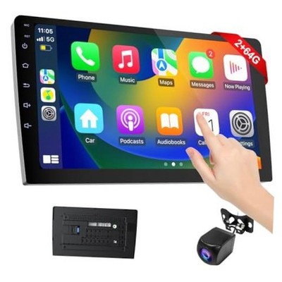 Carplay Screen for Car, 9 inch Wireless CarPlay & Android 9 Inch-2+64GB