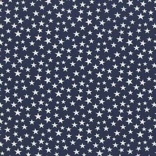 Patriotic Fabric - Small White Stars on Navy Blue - Santee YARD