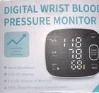 Automatic Portable Wrist Blood Pressure Monitor Digital Heart Rate Monitor LCD