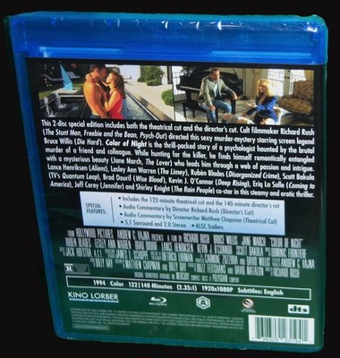 Color of Night (Blu-ray, 1994) for sale online | eBay