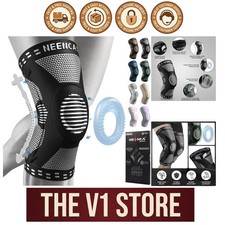 Medical Compression Knee Sleeve with Side Stabilizers - Perfect for ACL Recovery