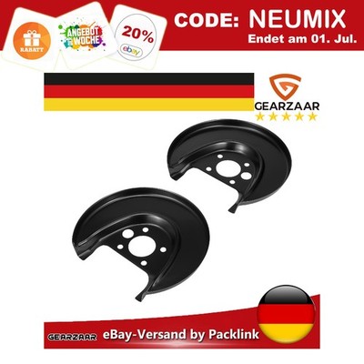 2X ANKERBLECH FÜR VW GOLF 4 AUDI A3 8L SEAT LEON 1M SKODA HINTEN 1J0615611D
