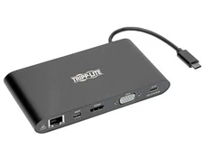 Tripp-Lite U442-DOCK4-S USB 3.0 Laptop Docking Station HDMI DVI VGA RJ45