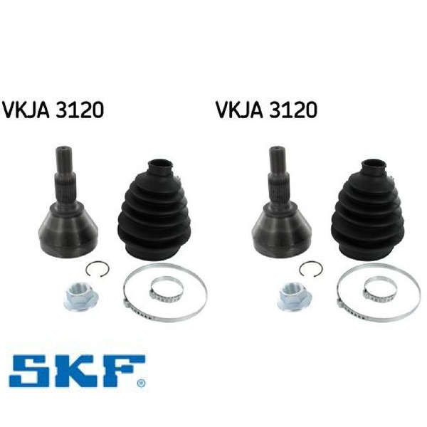 2X Gelenksatz FüR Antriebswelle Skf VKJA3120 2 GelenksäTze Rechts Links-image
