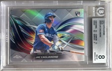 2026 Topps Chrome Jac Caglianone Helix SSP Case Hit BGS 8 NM