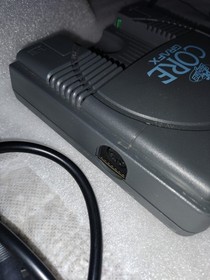NEC PC Engine CoreGrafx With Controller & AV Cable. Power Source Not Included.