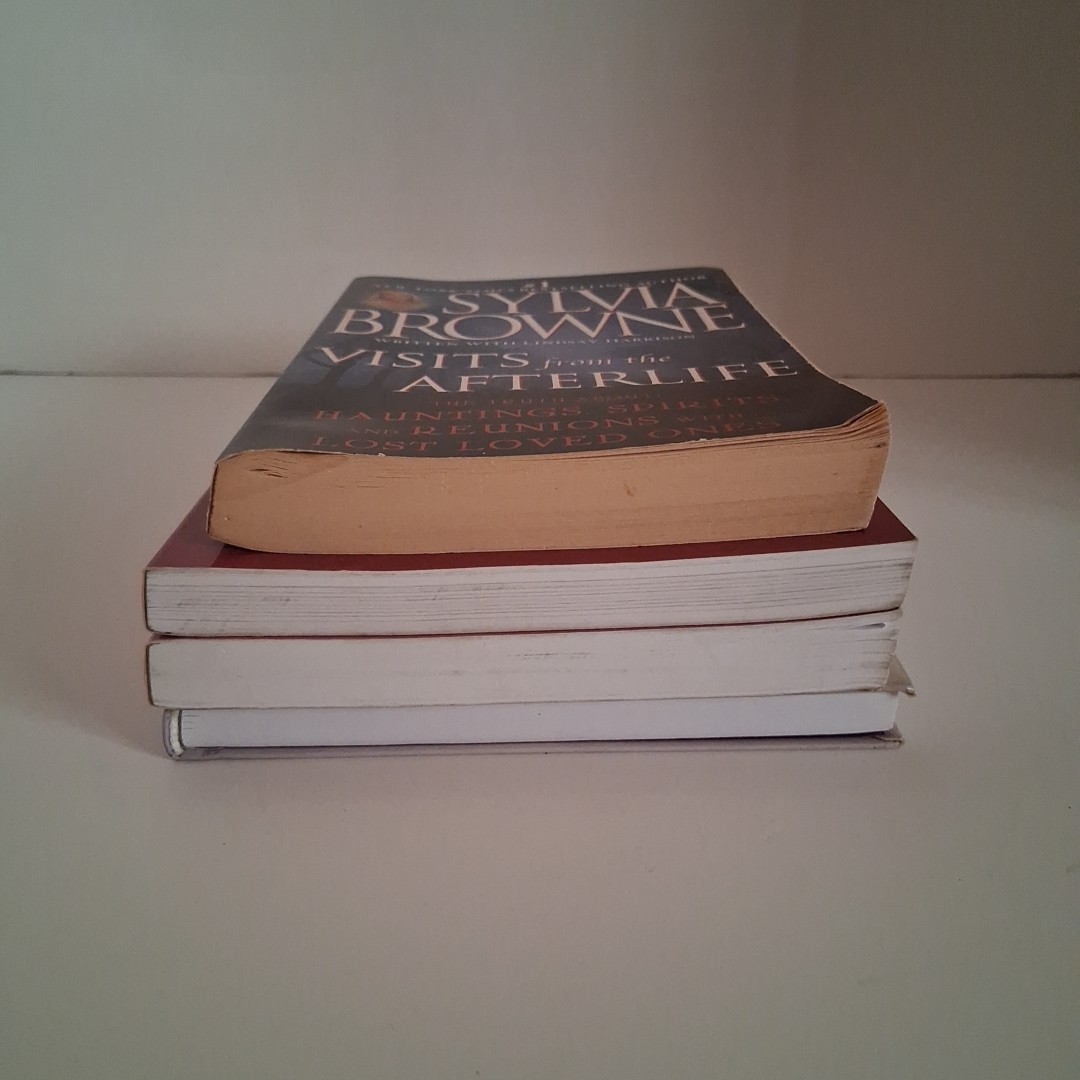 Lot of 4 Sylvia Browne Books: Book Of Angels + See Description For Titles