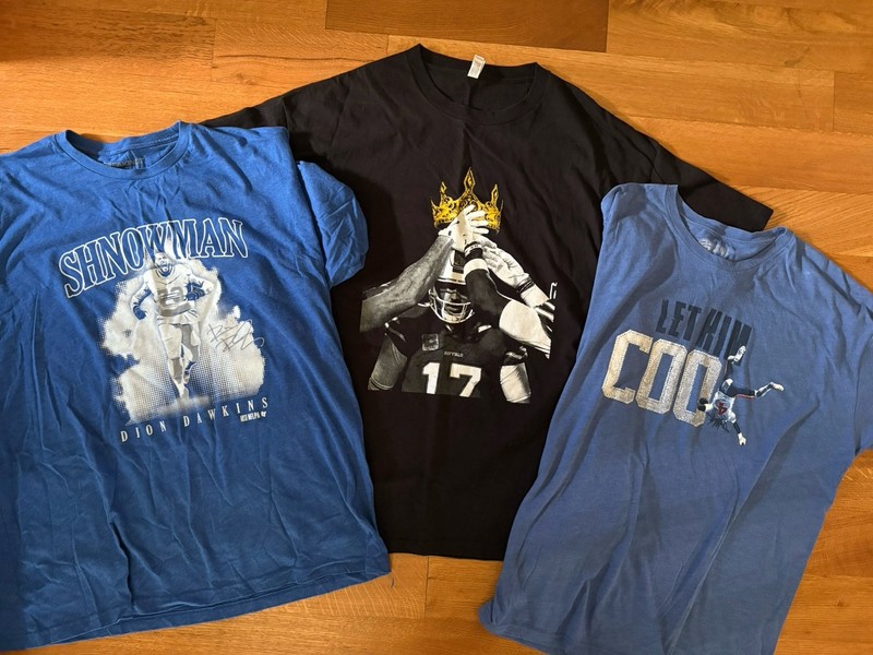 26 Shirts Breaking T Buffalo Bills Josh Allen Dion Dawkins James Cook Shirts XXL
