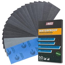 Aqua Maxx Wet Dry Sandpaper Sheets 600 Grit 50 Pack Waterproof Silicon Carbide Aqua Maxx Wet Dry Sandpaper Sheets 600 Grit 50 Pack Waterproof Silicon Carbide