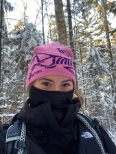 Arc'teryx Bird Head Toque Pink Beanie Merino Wool Winter Hat NWT