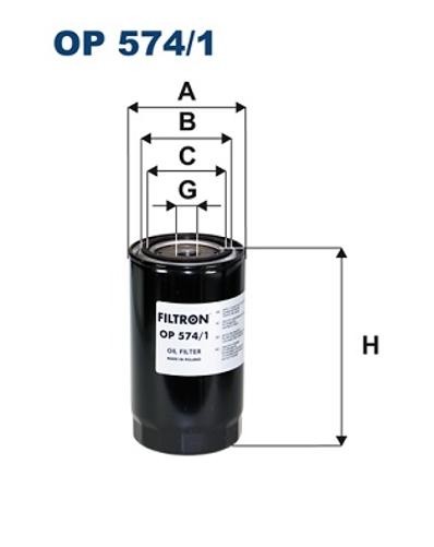 OIL FILTER OP 574/1 FOR VW LT28-50/�/Platform/Chassis/Van CG 2.7L 4cyl