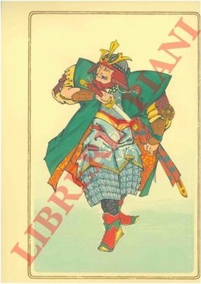 Stampe - Samurai che sguaina la spada.