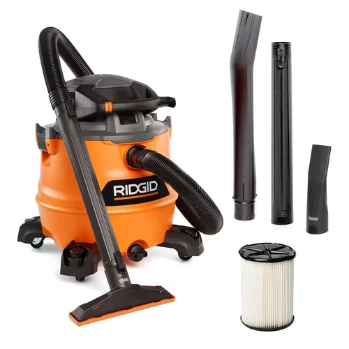 16 Gal. 6.5 Peak HP NXT Shop Vacuum Wet Dry Vac with Detachable Blower, Filter,