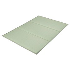 Japanese Tatami Mat, Queen Size Foldable Japanese Tatami Mattress Natural Rush