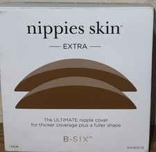 Nippies Skin B Six EXTRA The Ultimate Nipple Cover Coco Color One Size