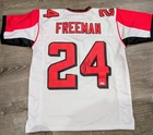 Devonta Freeman Signed Atlanta White Football Jersey (Beckett)